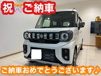 新型スペーシアギアご納車です♪